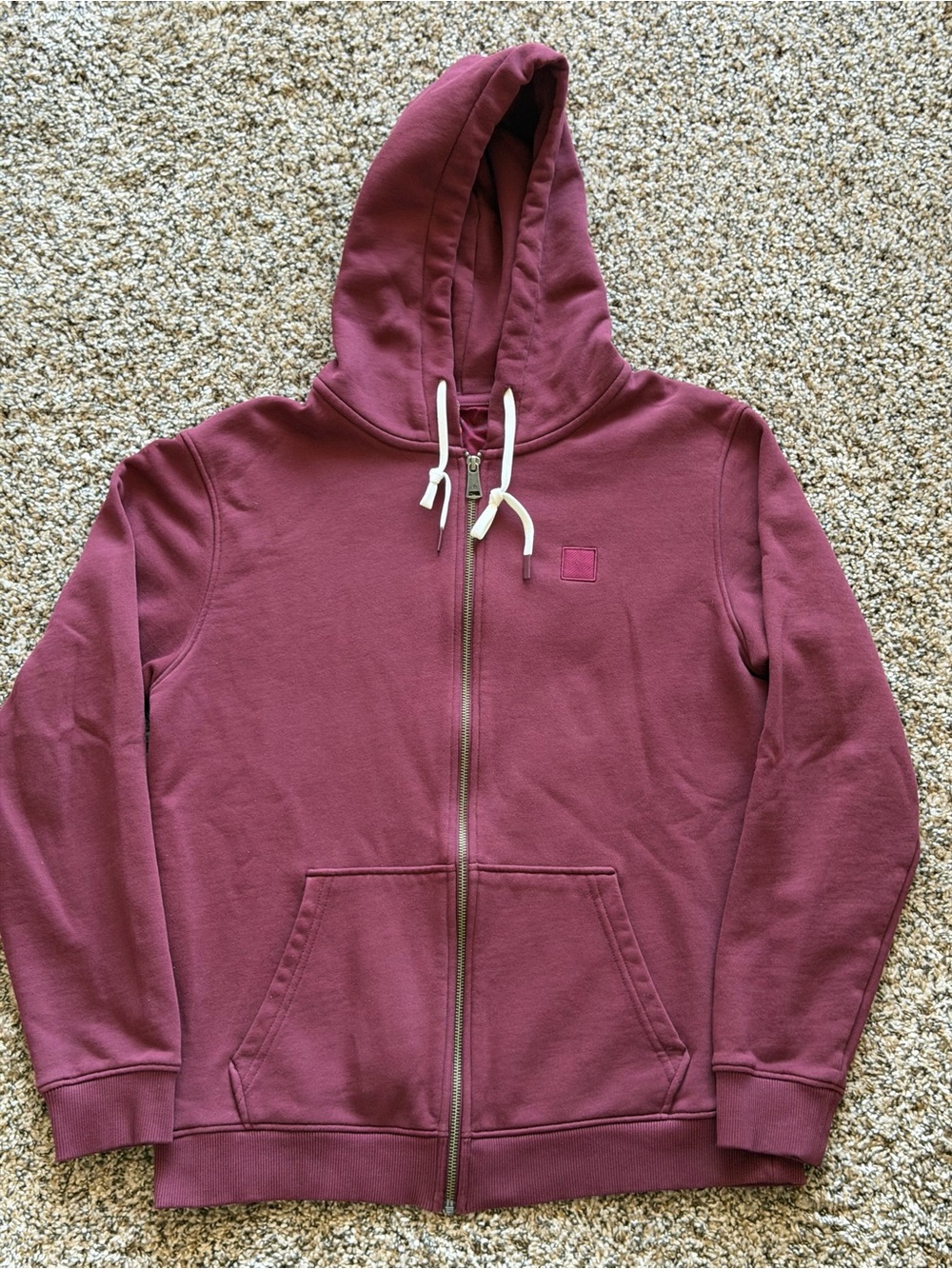 Scotch & Soda LOGO BADGE REGULAR FIT ZIP-UP HOODIE